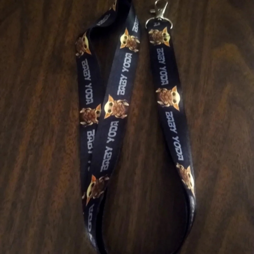 Baby Yoda lanyard
